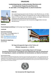Einladung Landeskrippentag 2026