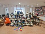 Krippenbau in der Volksschule Eidenberg